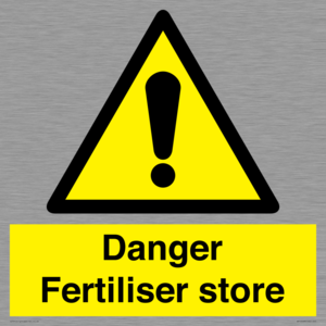 Danger Fertiliser store